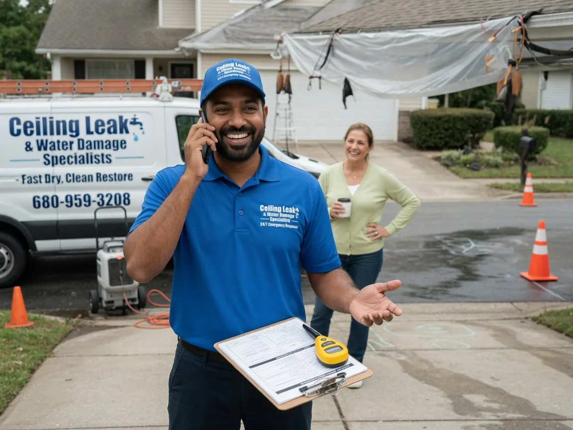 Ceiling Leak Cleanup Jefferson, TX FAQs
